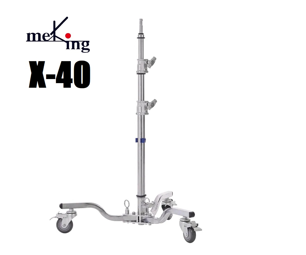 Chân Đèn C-Stand Meking X-40 Cao 2.7m, Chịu Tải 18kg – Chính Hãng