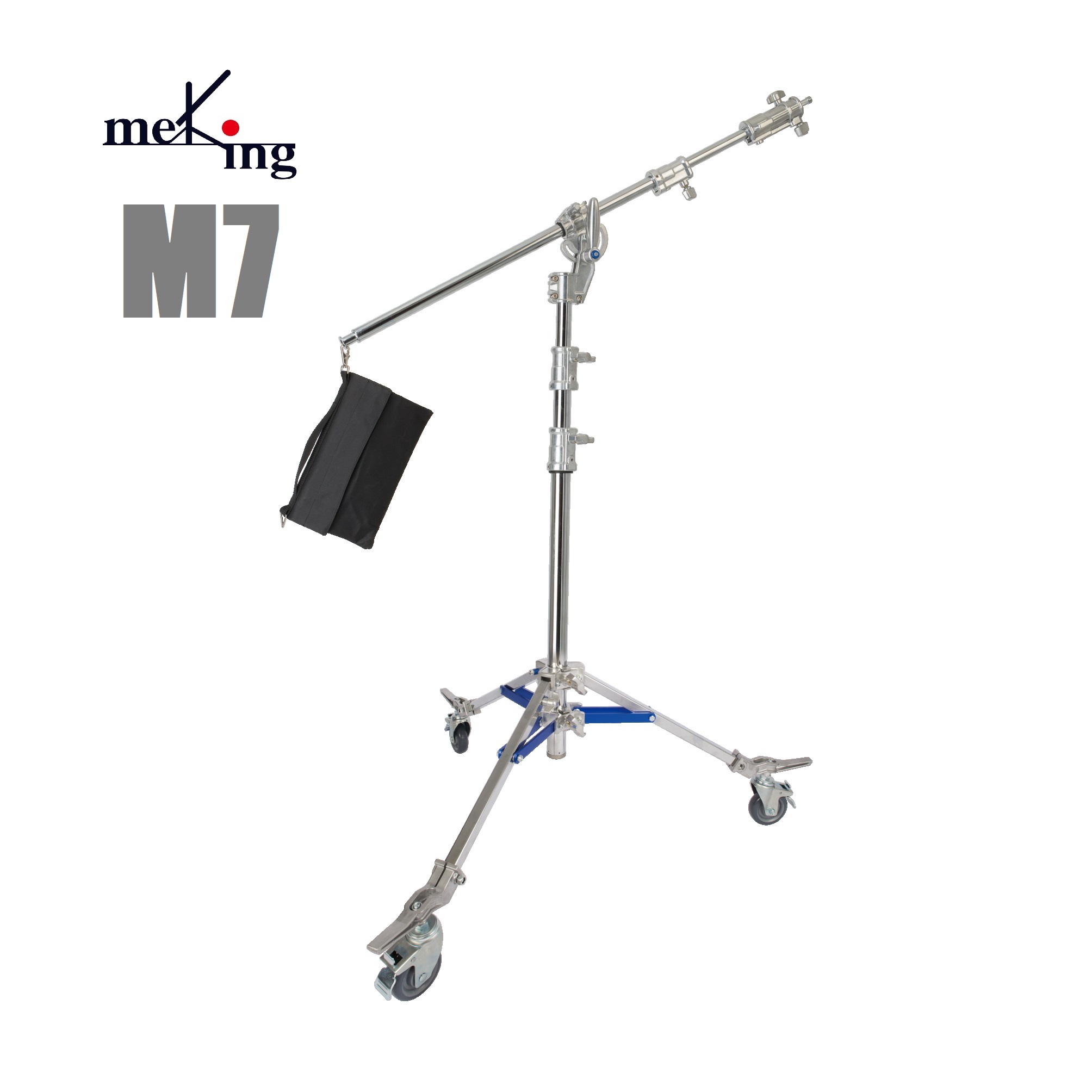 Meking M7 Pro Boom Stand – Giải Pháp Treo Đèn Top-Down Đỉnh Cao Cho Studio