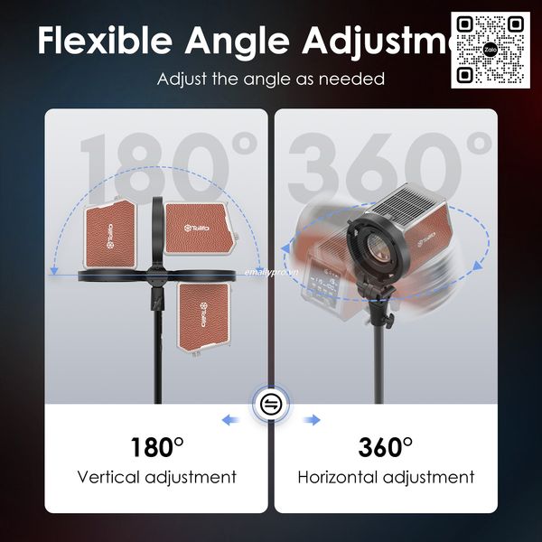 Bộ gá chuyển đổi phụ kiện TOLIFO Ngàm Mini S → Ngàm Bowens