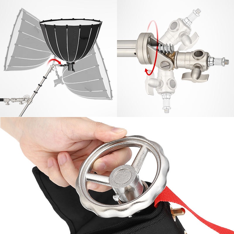 Chân boom E-PRO EM-300SB Điều chỉnh góc Sáng