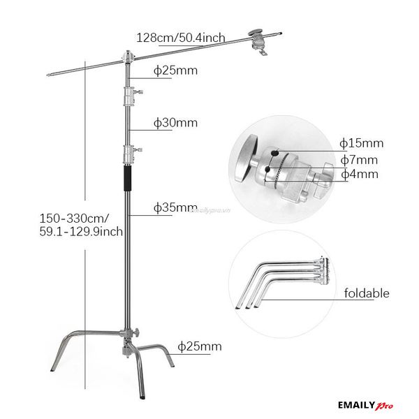 CHÂN ĐÈN C STAND E.PRO CK1-330S