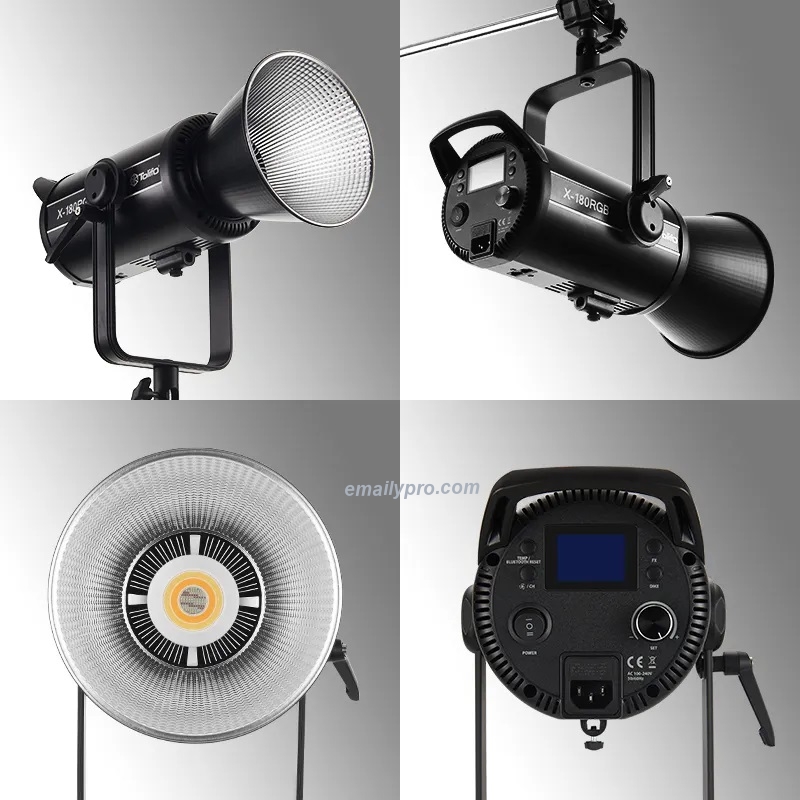 Đèn LED DMX Tolifo X-180RGB với nhiệt độ màu 2700K 6500K