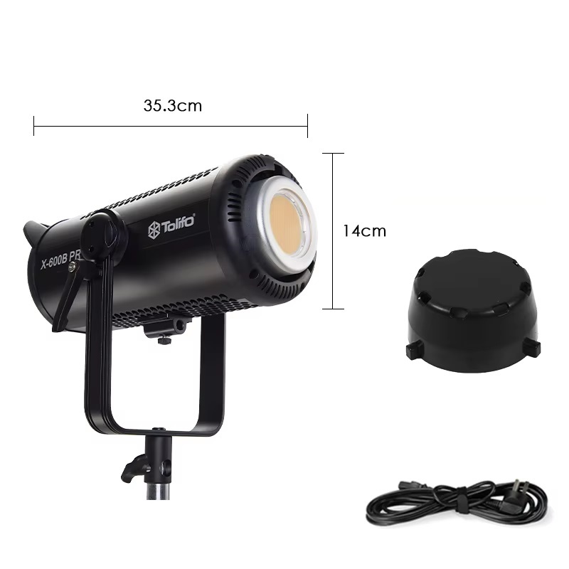 Đèn LED Tolifo X-600B Pro 600W DMX 2700K-6500K