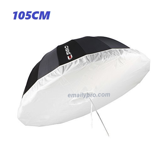 Dù Tản Sáng WHITE + Vải Cloth E.PRO