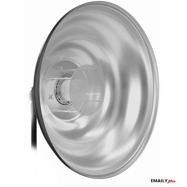 Beauty Dish Mola EM 60cm – Bạc & Trắng