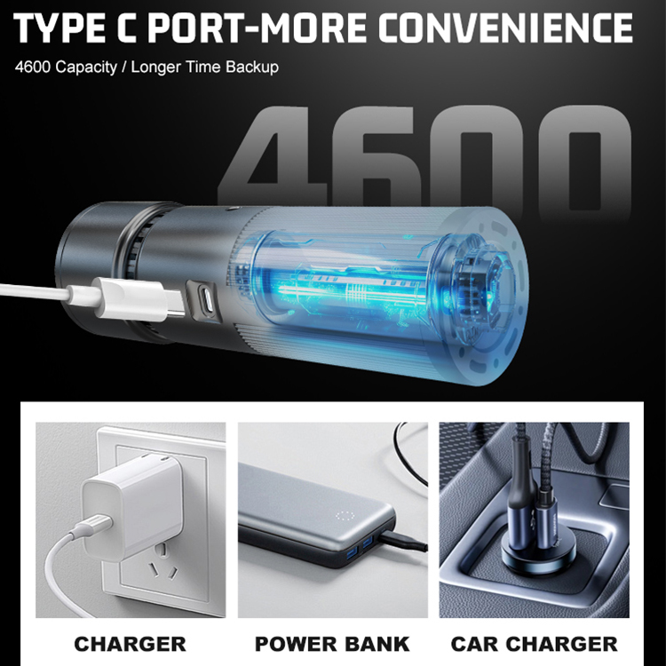 Đèn hiệu ứng cầm tayZSYB  DT-25W Tích hợp pin  7.4V 4600mAh