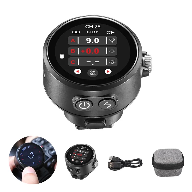 JINBEI TRQ8 TTL Flash Trigger Transmitter With 2.4G Wireless System