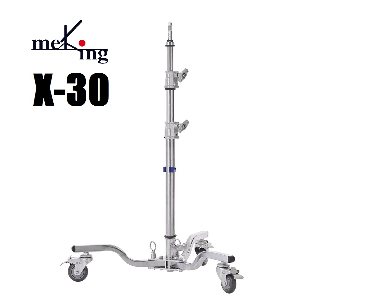 Chân Đèn C-Stand Meking X-30 – Chân Đèn Studio Chịu Tải 18kg, Cao 2.1m Chính Hãng