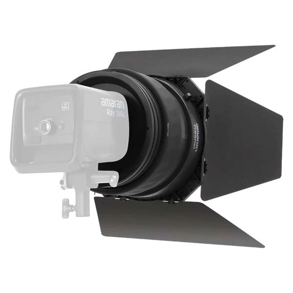 Bộ Thấu Kính Amaran Fresnel & Barn Doors Ngàm Bowens Chính Hãng