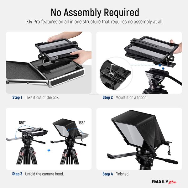 Máy nhắc chữ - Teleprompter INMEI Professionnel 14 Inch