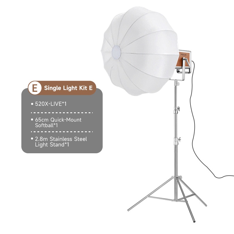 Miaotu LIVE-520X Professional 520W Bi Color 2700-6500K - CRI>97