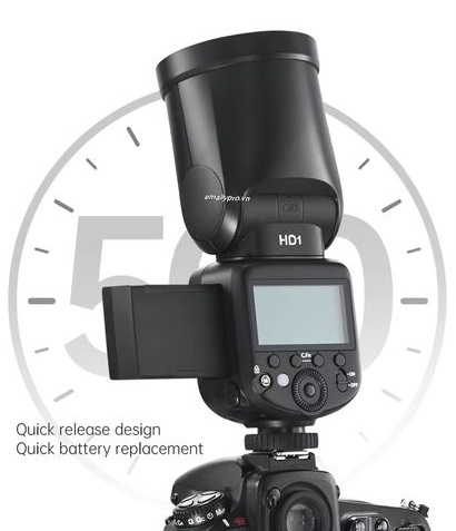 Đèn Flash Speedlite Jinbei HD-1 Chuyên Nghiệp
