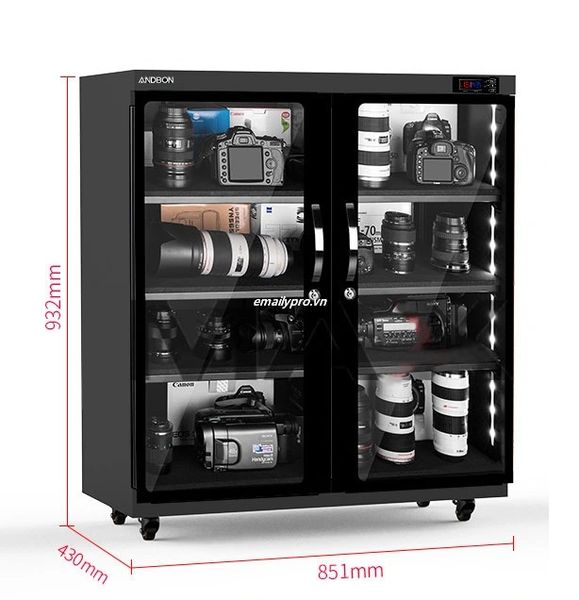 Tủ Chống Ẩm ANDBON AD-300S Chính Hãng