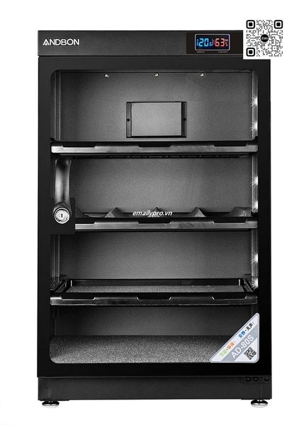Tủ Chống Ẩm ANDBON AD-80C Chính Hãng