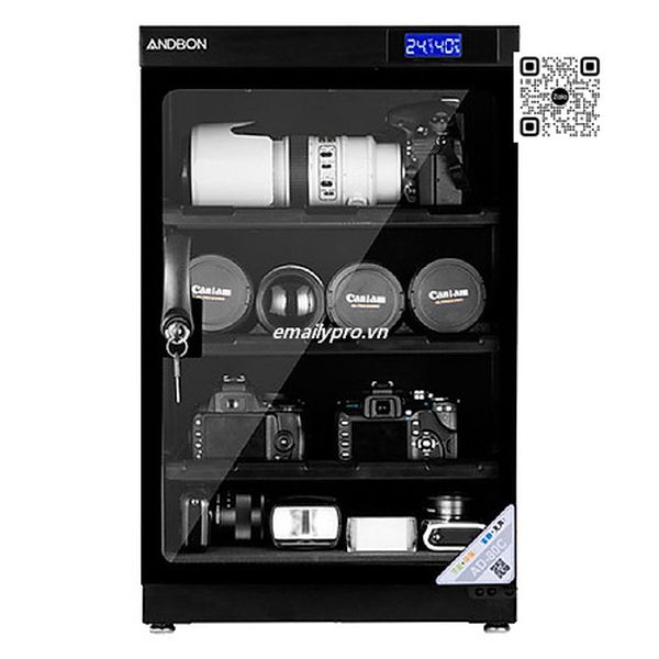 Tủ Chống Ẩm ANDBON AD-80C Chính Hãng