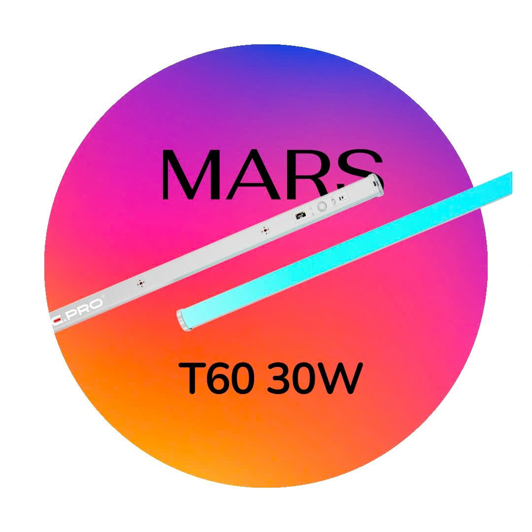 Đèn LED Thanh E.PRO T120 Mars 60W | RGB HSI, Pin 5200mAh, App Control