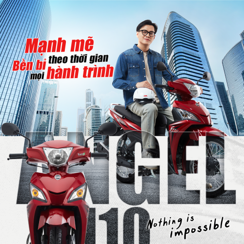 SYM Angel 110: Xe số bền bỉ, khởi đầu thông minh trên từng cây số