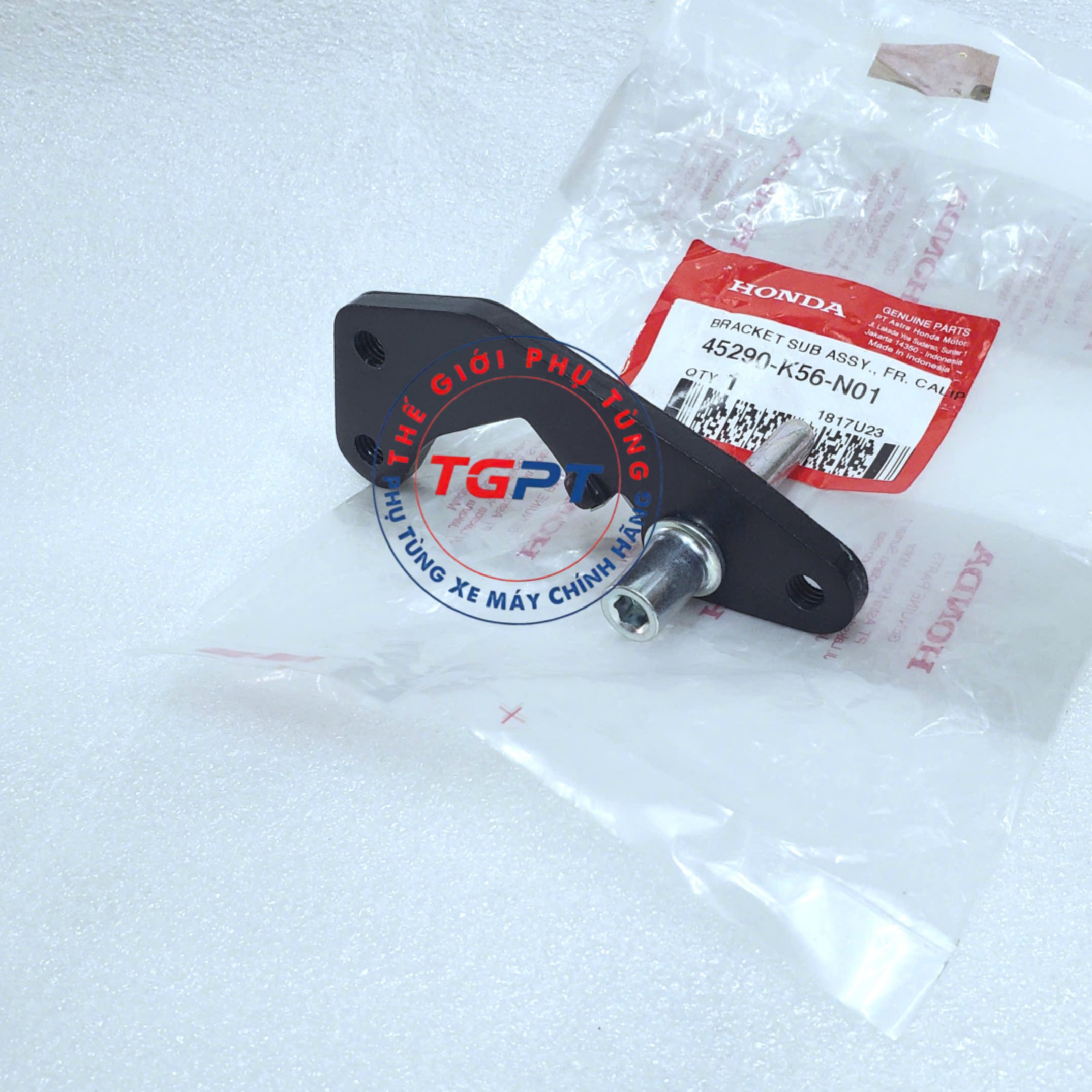 Giá trượt cụm ngàm phanh, Pát heo dầu thắng trước Sonic 150 - 45290-K56-N01