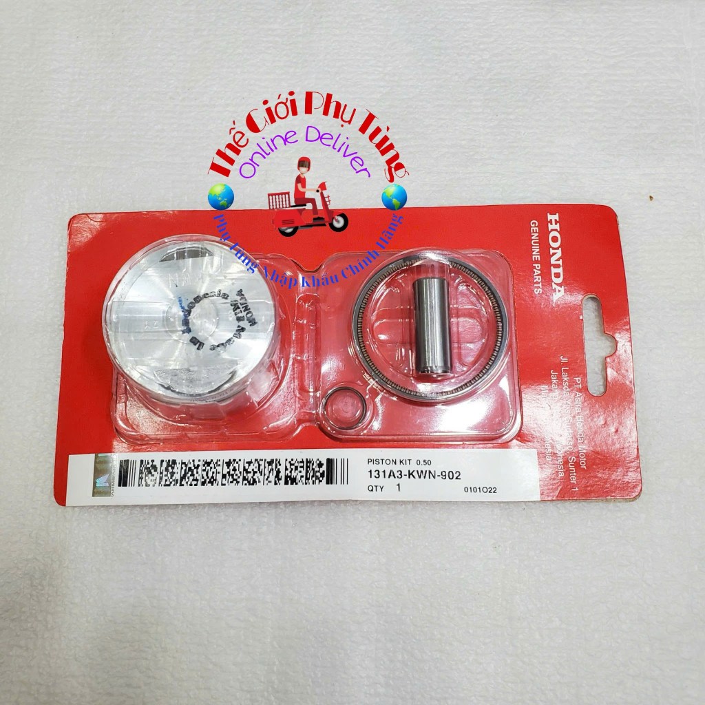 BỘ PISTON BẠC AB 125, PCX COS 2