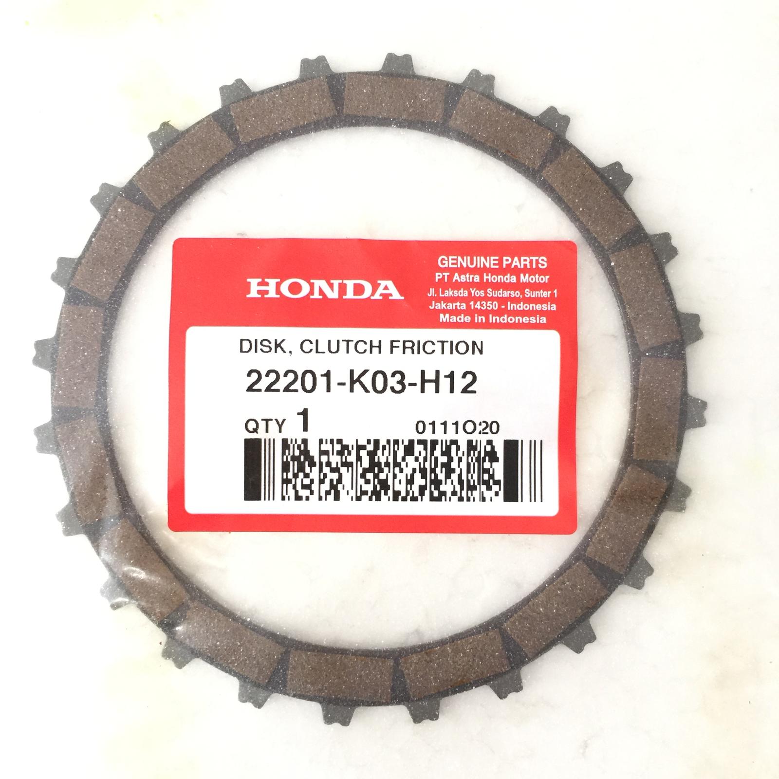 Đĩa ma sát ly hợp, Lá bố nồi Sonic 150, Winner 150, Winner X - 22201-K03-H12