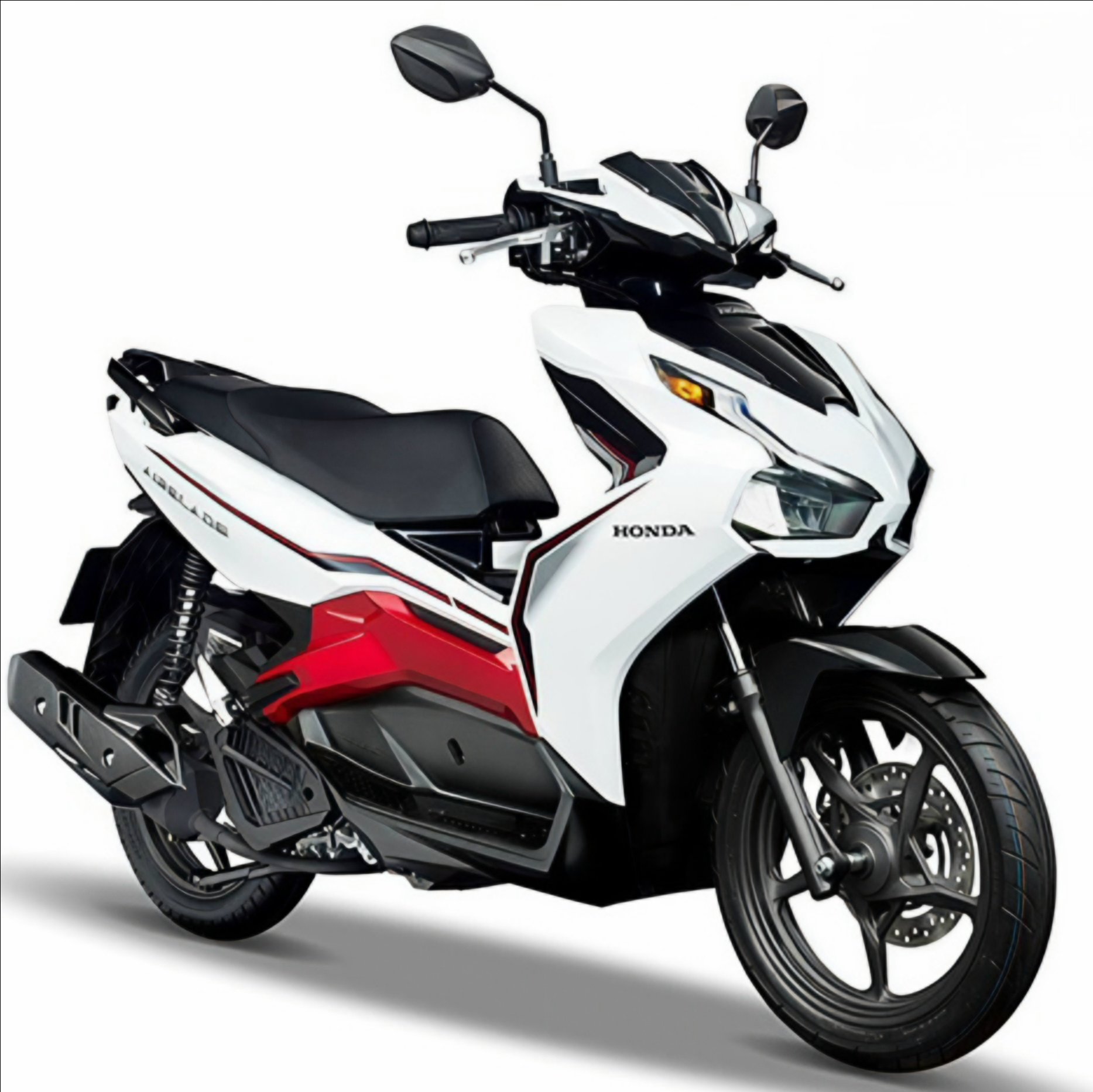 Mặt Nạ Trước *Nhb35*, Yếm trước, Bửng Air Blade 125 2020 trắng - 64500-K1G-V00ZA/ 64600-K1G-V00ZA