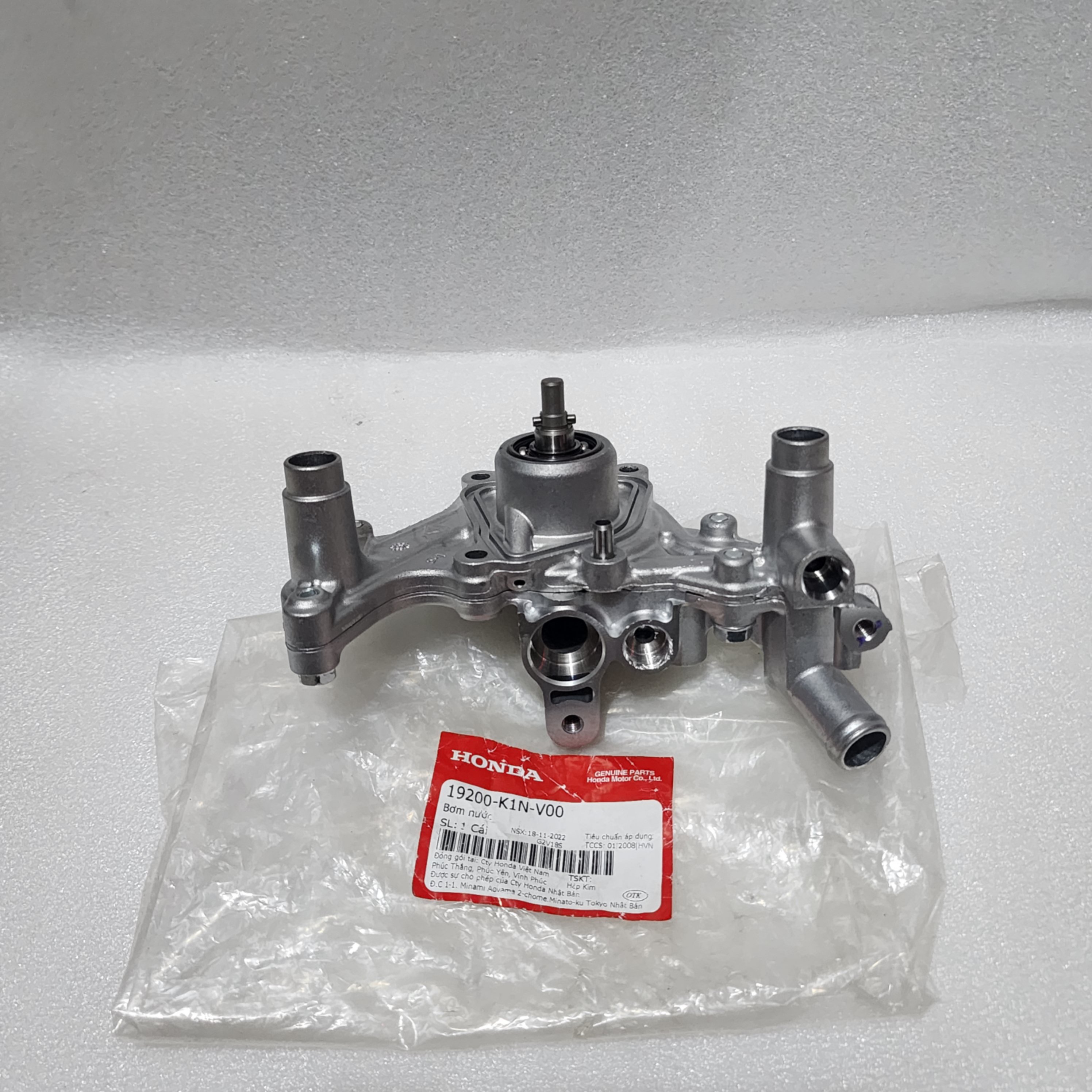 Bộ bơm nước SH Mode 2020+, Vario, PCX, ADV 160, AB 4Val, Lead 4Val - 19200-K1N-V00