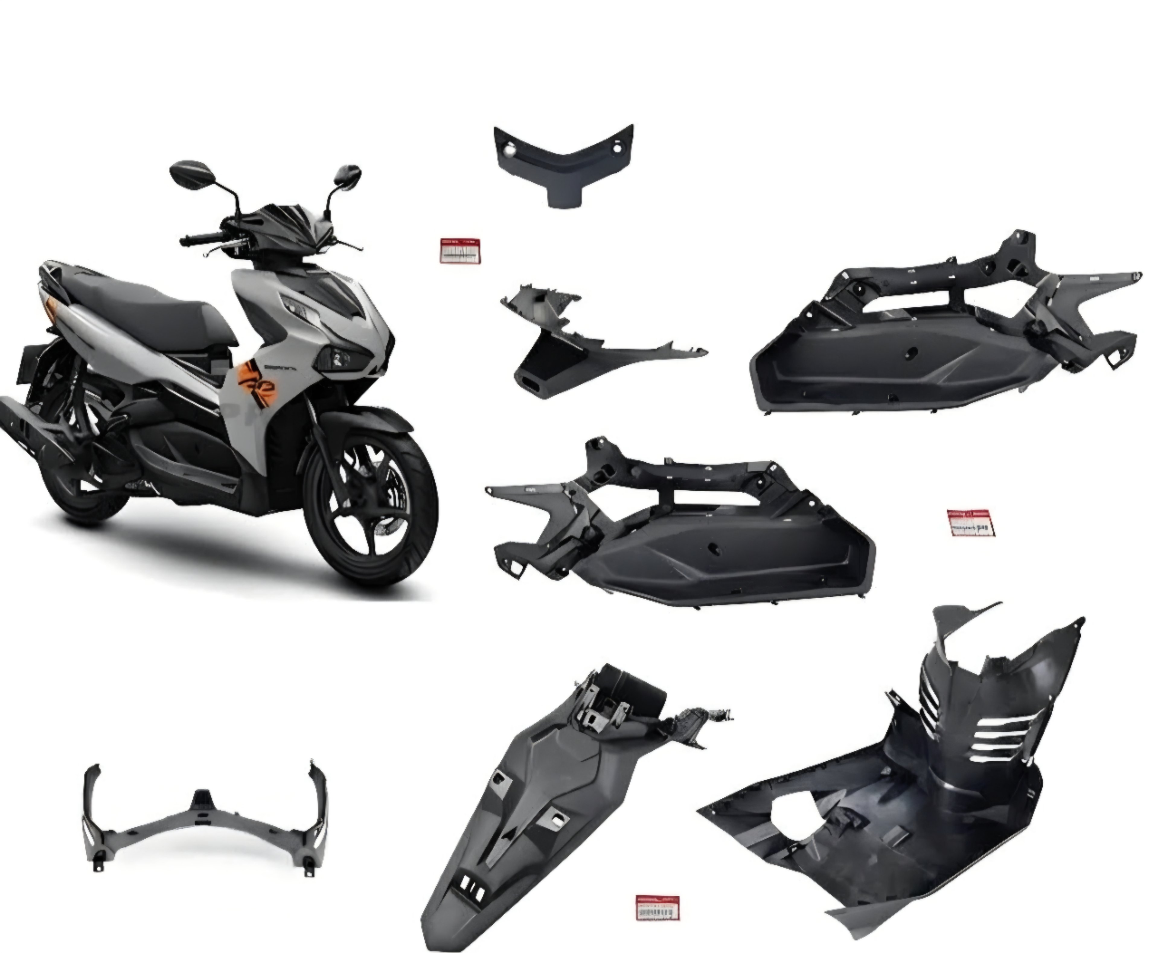 Dàn nhám Air Blade 125/150 (2020-2021) (07 món)