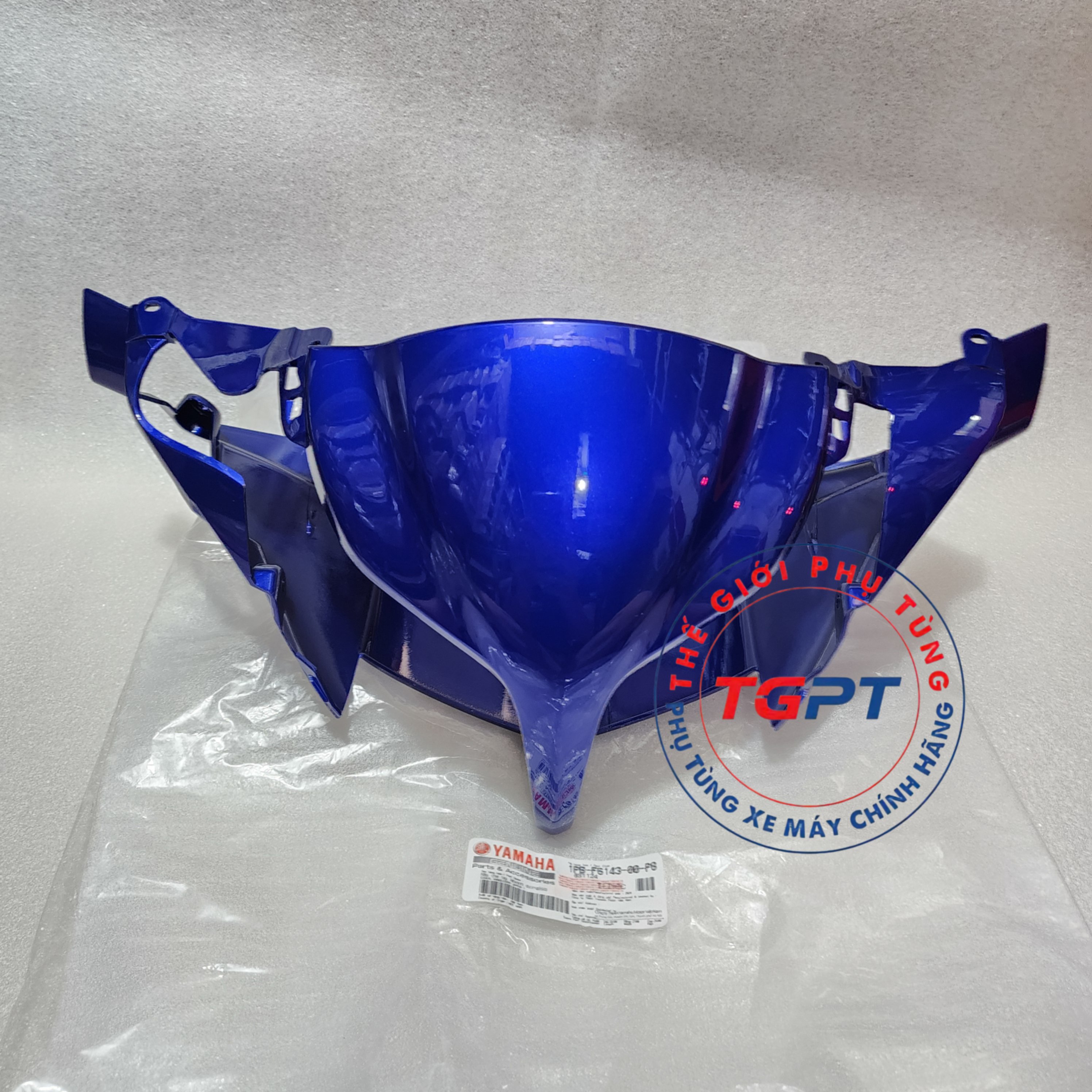 Nắp trước tay lái, Ốp đầu Jupiter Fi (2014-2024) xanh - 1PB-F6143-00-P8