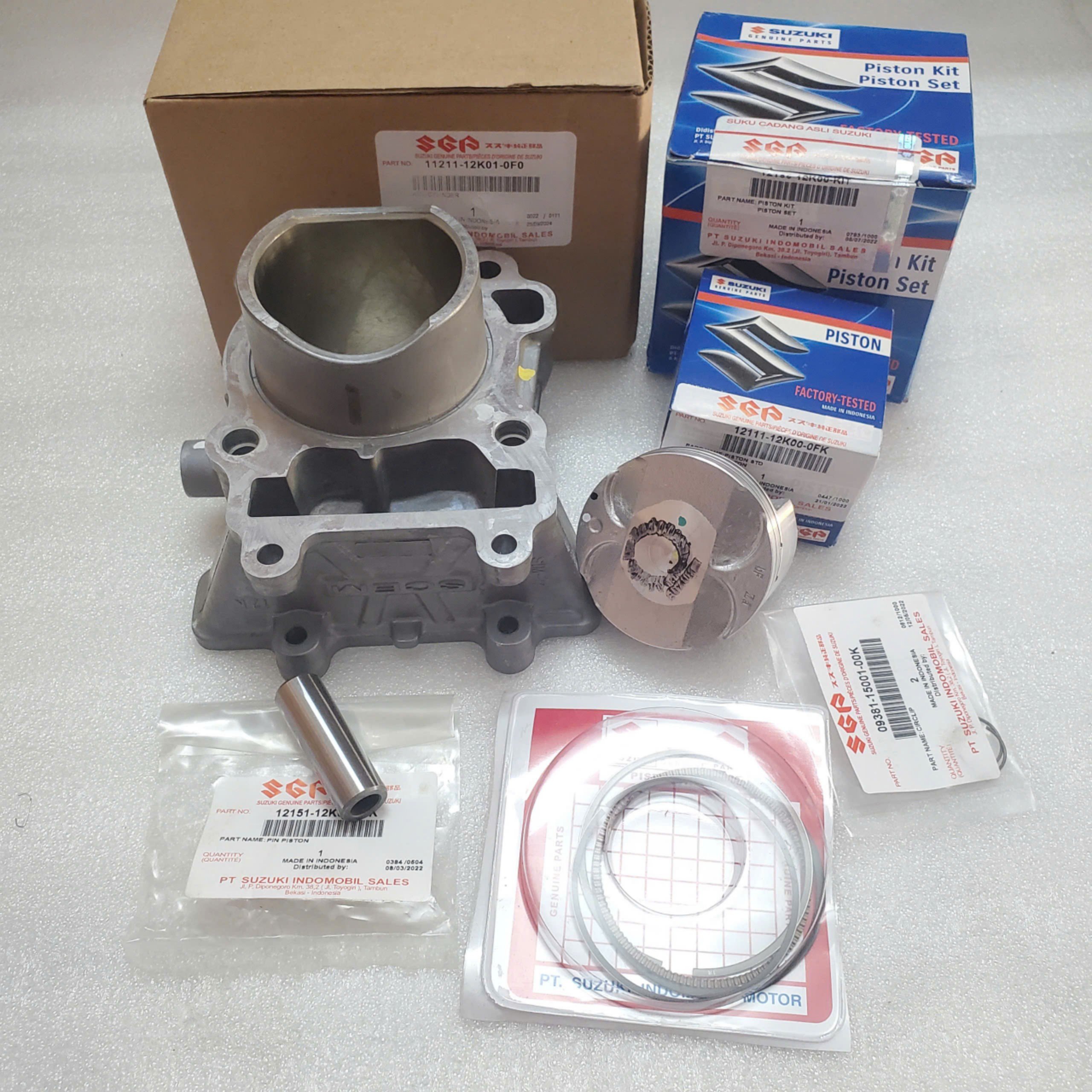 NÒNG PISTON BẠC RAIDER FI (HỘP)