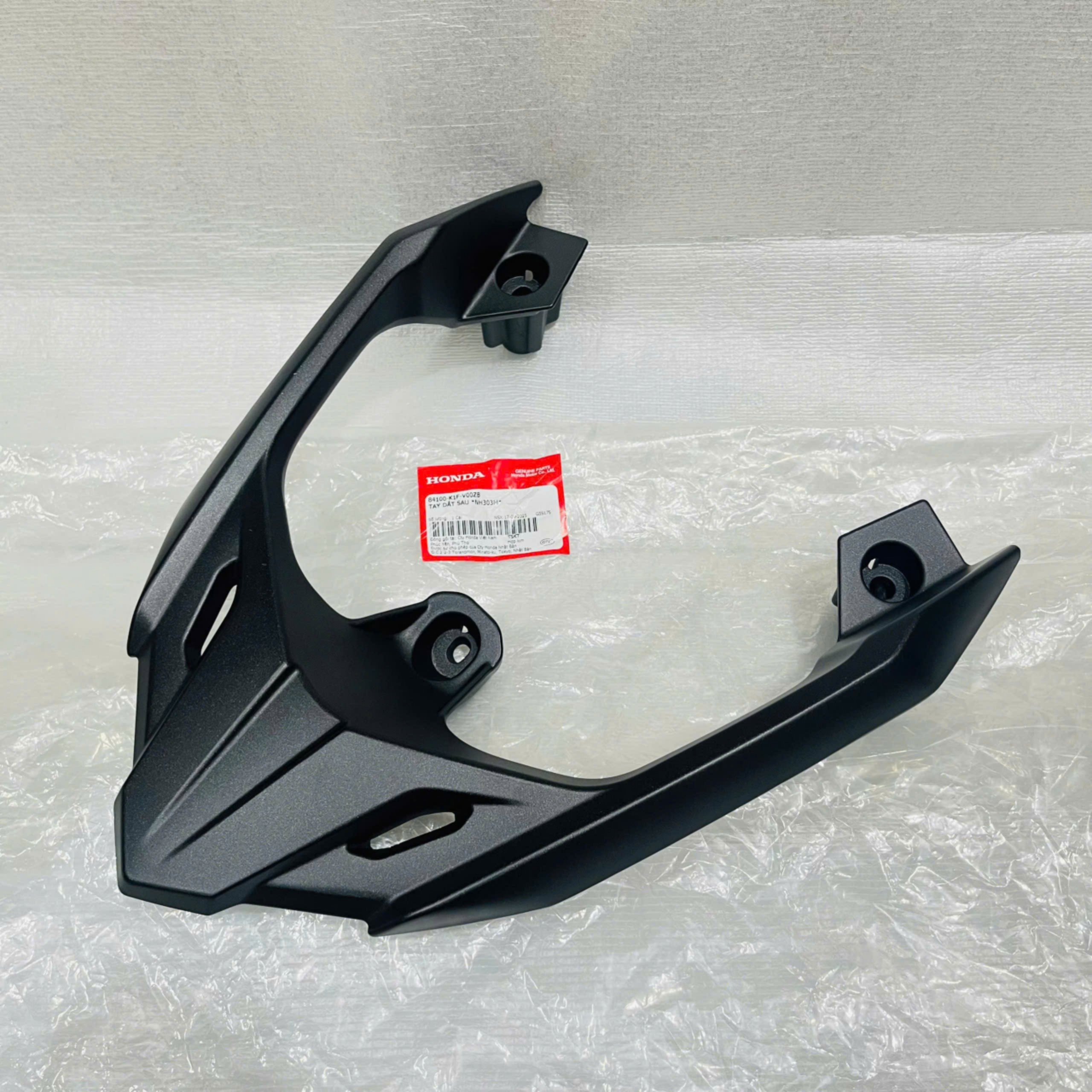 Tay dắt sau, Quai yên Air Blade 2020-2025 (125/150/160) đen mờ - 84100-K1F-V00ZB
