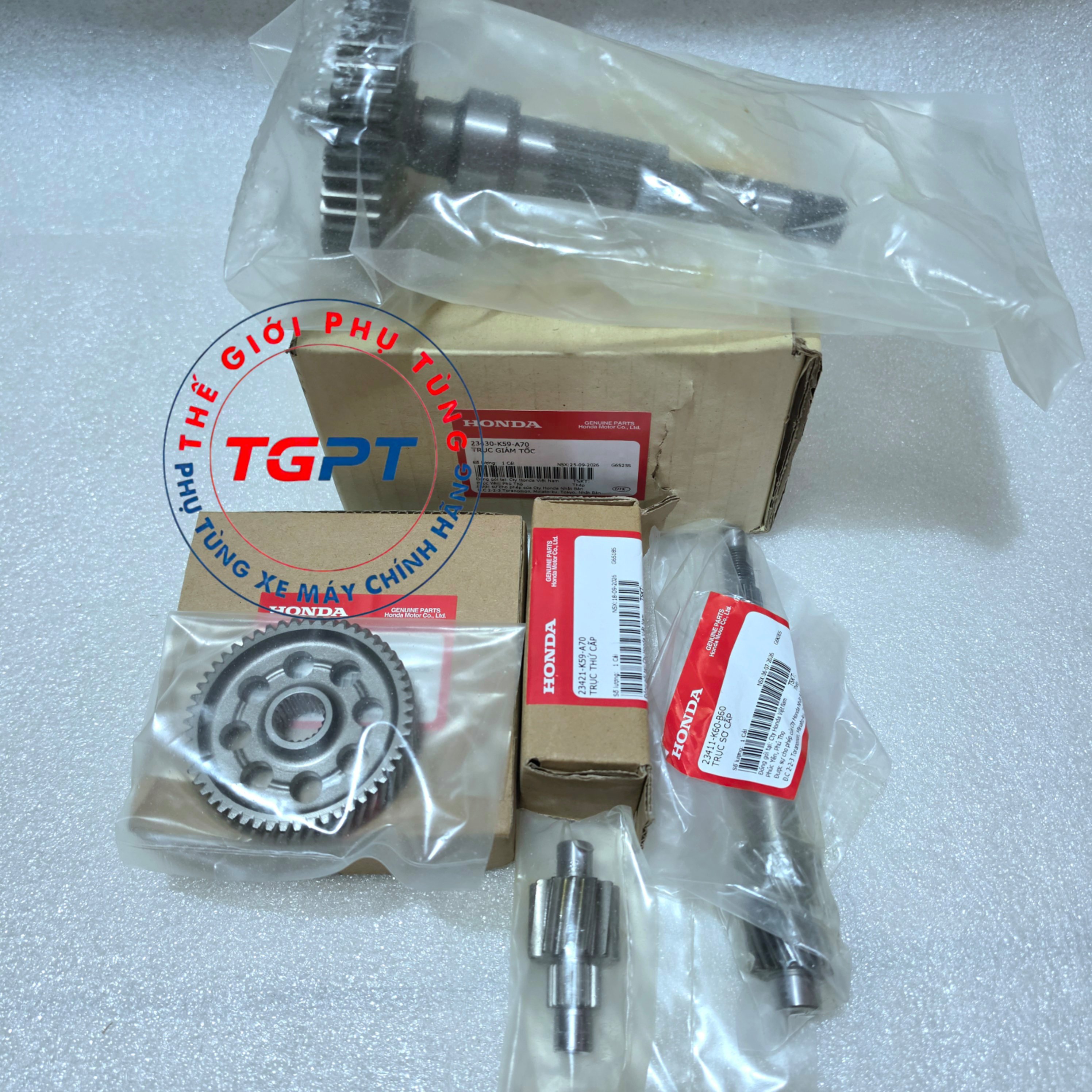 Bộ số, bộ láp Vario 125 (2015-2024), Air Blade 150 (2020-2021) - 23430K59A70/ 23422K66V00/ 23421K59A70/ 23411K60B60