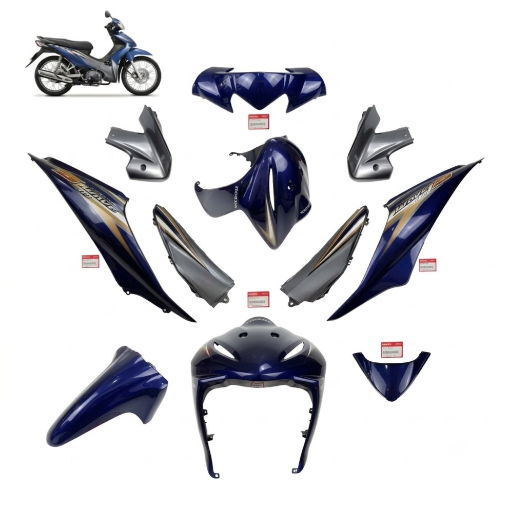 Dàn sơn Wave S110 (2009-2010) (10 chi tiết)