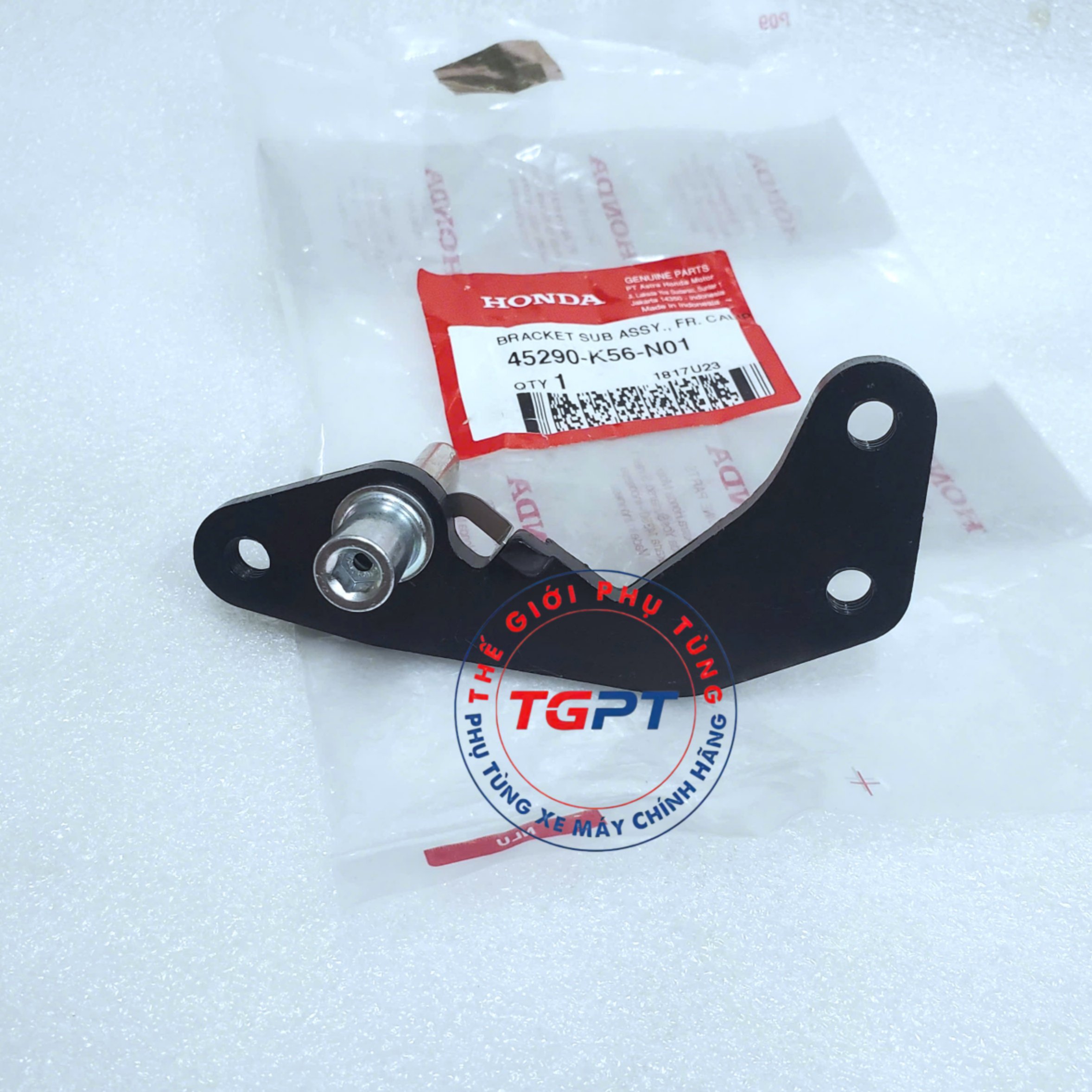Giá trượt cụm ngàm phanh, Pát heo dầu thắng trước Sonic 150 - 45290-K56-N01