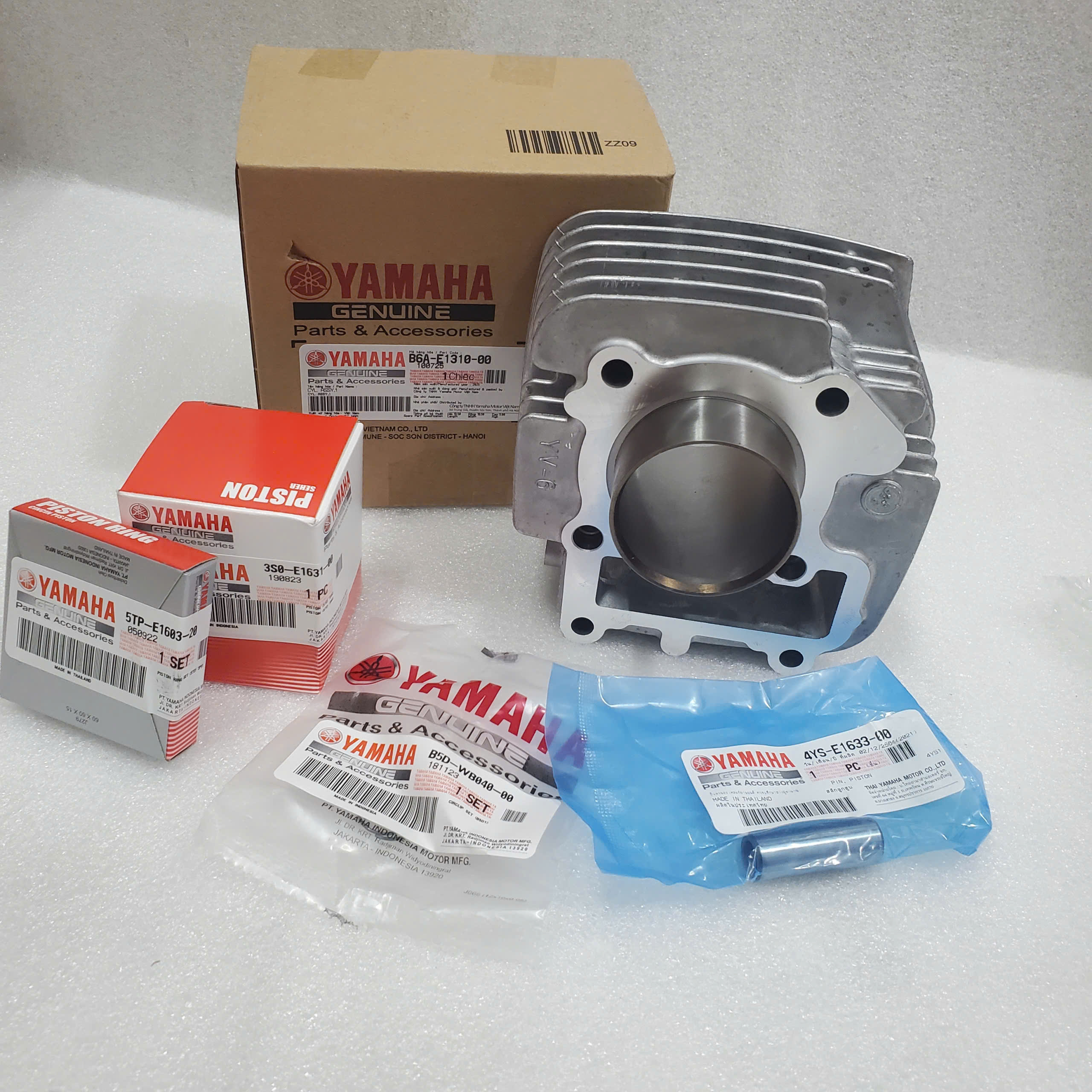BỘ NÒNG PISTON BẠC SIRIUS XĂNG CƠ (CÓ ẮC PHE)