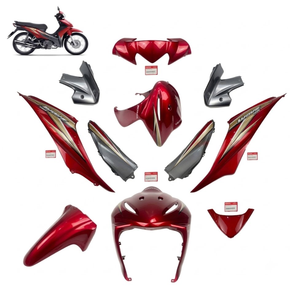 Dàn sơn Wave S110 (2009-2010) (10 chi tiết)