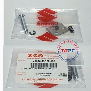 Bộ bi phe cài gác chân sau xe Raider fi, xe Satria fi, Raider đời đầu /43826-33E22-000/43816-33E21-000