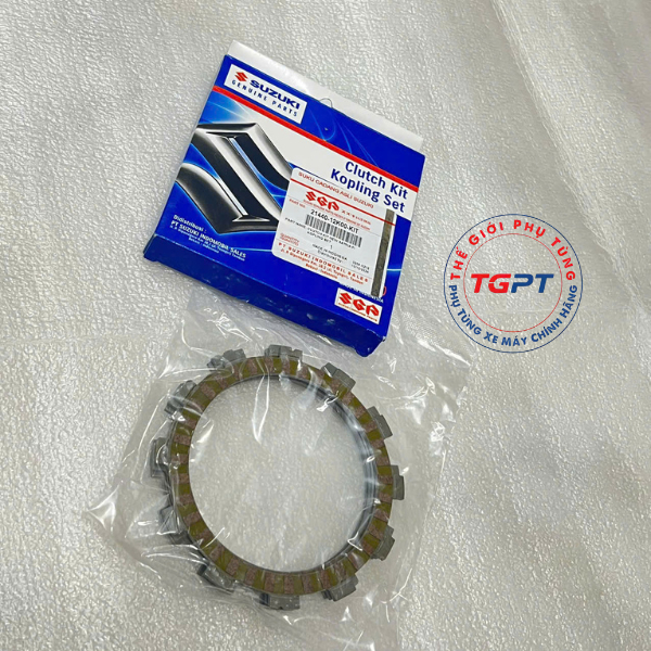 Bộ đĩa ly hợp, Bộ lá bố nồi Satria fi, Raider fi, GSX 150 /21440-12K00-KIT