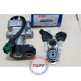 Bộ khóa máy Satria fi, Raider fi /37102-12880-000