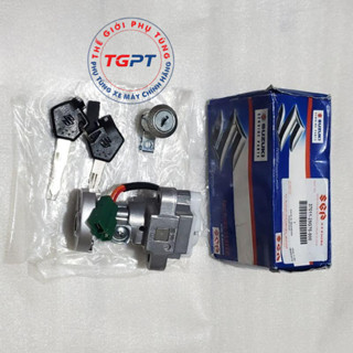 Bộ khóa máy Suzuki Raider có nắp từ /37011-25G70-000