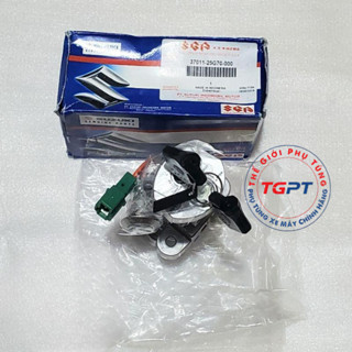 Bộ khóa máy Suzuki Raider có nắp từ /37011-25G70-000