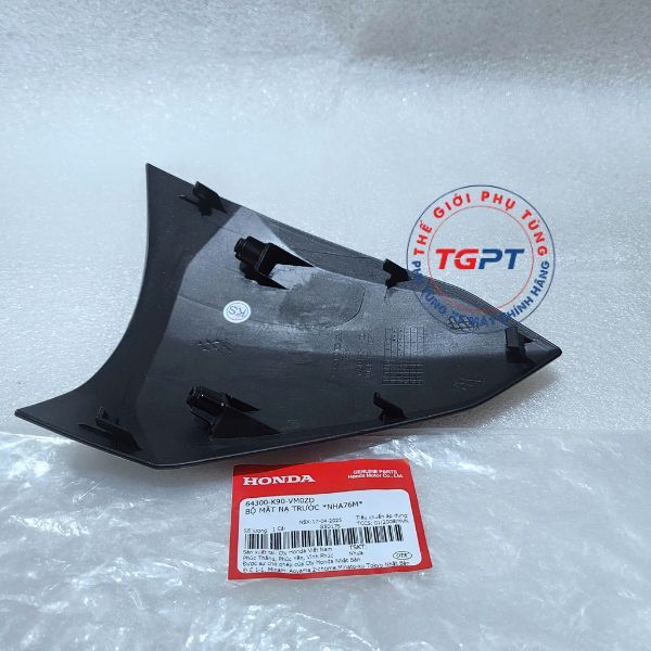 Bộ ốp mặt nạ trước, Nạ nhỏ Wave RSX 110 (2024-2026) đen bóng - 64300-K90-VM0ZC