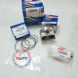 Bộ piston bạc xe Raider đời đầu xăng cơ (ắc phe đầy đủ) /12100-25G10-0F0