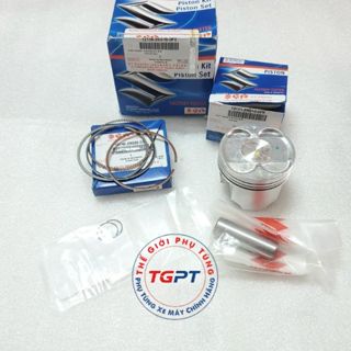 Bộ piston bạc xe Raider đời đầu xăng cơ (ắc phe đầy đủ) /12100-25G10-0F0