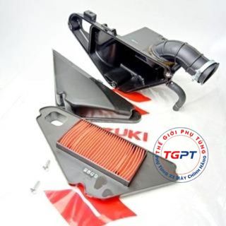 Bộ pô e, hộp lọc gió, bao tử Raider đời đầu /13700-25G20-000