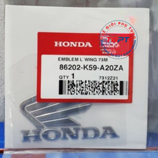 Bộ tem cánh chim Honda - Vario 150 /86202-K59-A20ZA /86201-K59-A20ZA /86831-K59-A40ZA