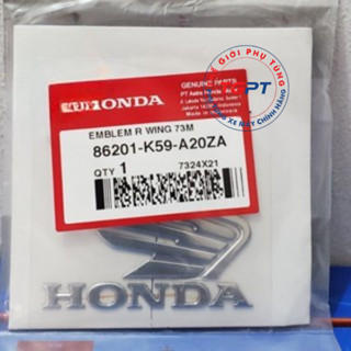 Bộ tem cánh chim Honda - Vario 150 /86202-K59-A20ZA /86201-K59-A20ZA /86831-K59-A40ZA