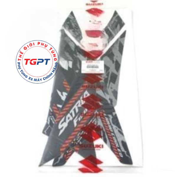Bộ tem Satria Fi 2019 đen bạc /68019-12K90-YVU