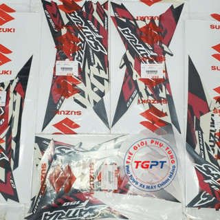 Bộ tem Satria Fi trắng 2021 /68019-12KF0-B87