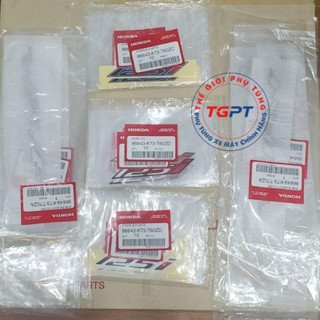 Bộ Tem WAVE 125i (4 tem) đỏ