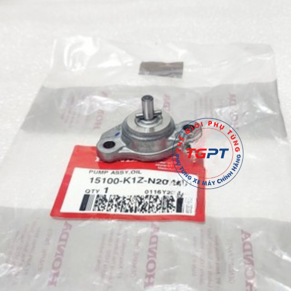 Bơm dầu, bơm nhớt xe Vario 160, xe PCX 150, xe SH 2020, xe SH mode 2020+ /15100-K1Z-N20/ 15100-K0R-V00
